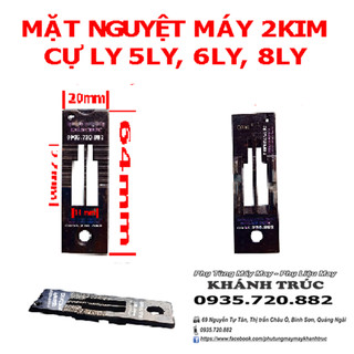 Mặt nguyệt máy 2 kim loại TỐT máy may công nghiệp 2kim