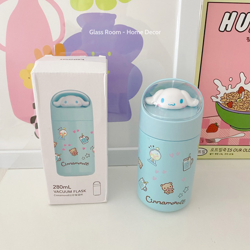 Bình giữ nhiệt nhân vật hoạt hình Sanrio 280 ml