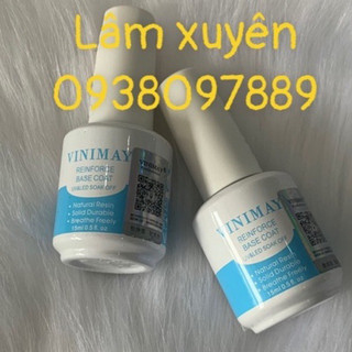 sơn cứng móng♦️CHÍNH HÃNG♦️vinimay 15ml gia tăng độ cứng cho móng, làm dày nền móng, giúp móng tay chắc khỏe hơn