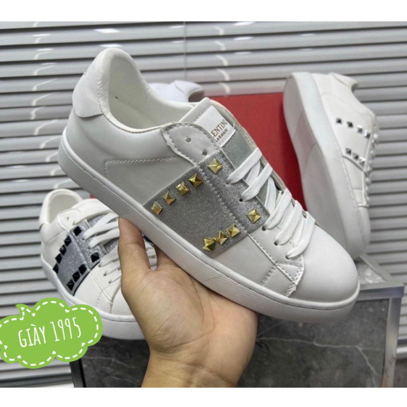 Giầy sneaker đính đinh quanh sườn hót nhất năm , giày nam cao cấp