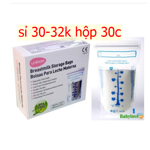 1 cái Túi Trữ Sữa Unimom hàn quốc