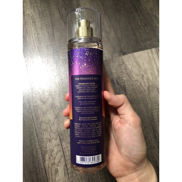 BLACK CHERRY MERLOT| Xịt thơm Bodymist GIÁ RẺ  Unisex Nam Nữ -
