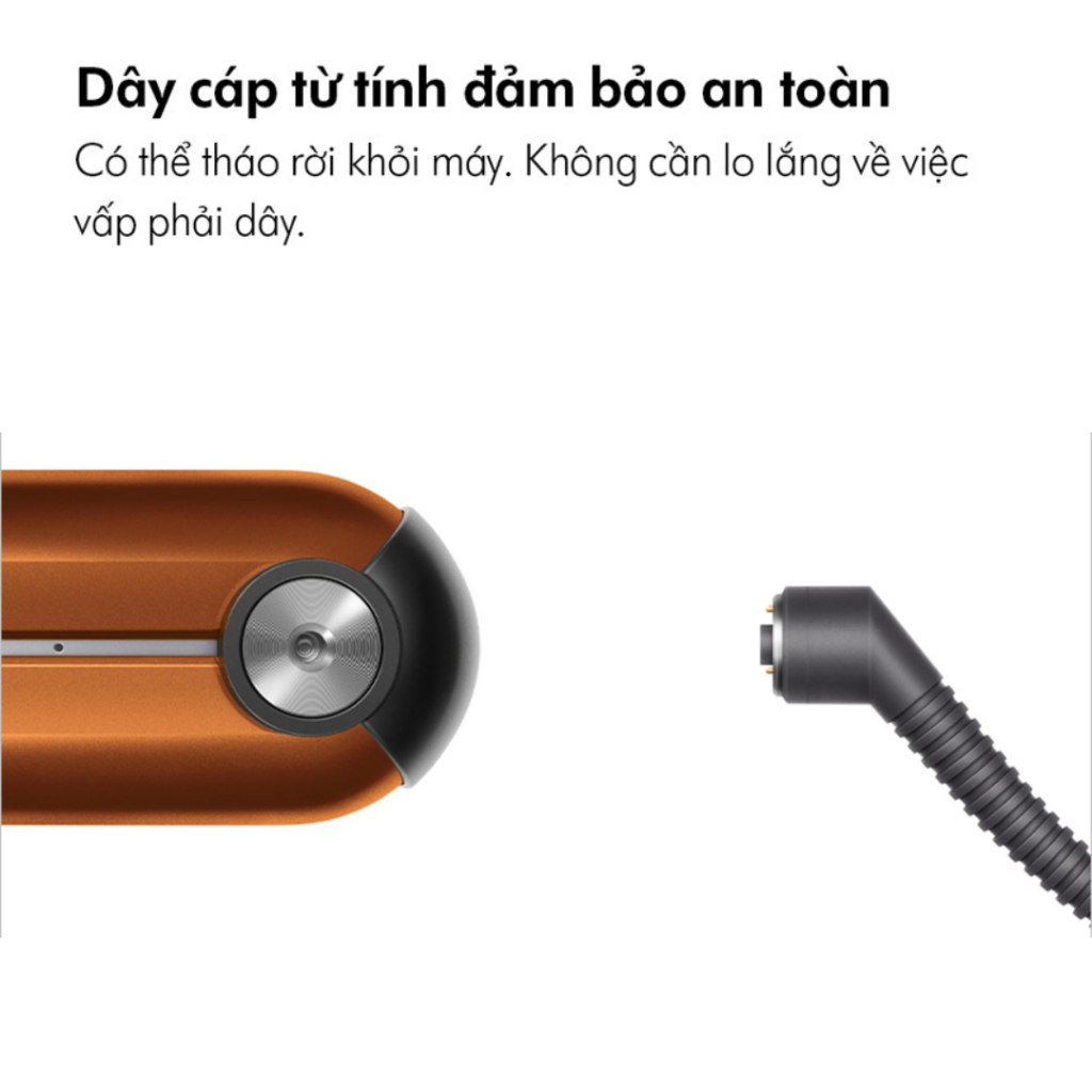 Máy duỗi tóc Dyson Corrale ™ (Vàng đồng/xám trắng)