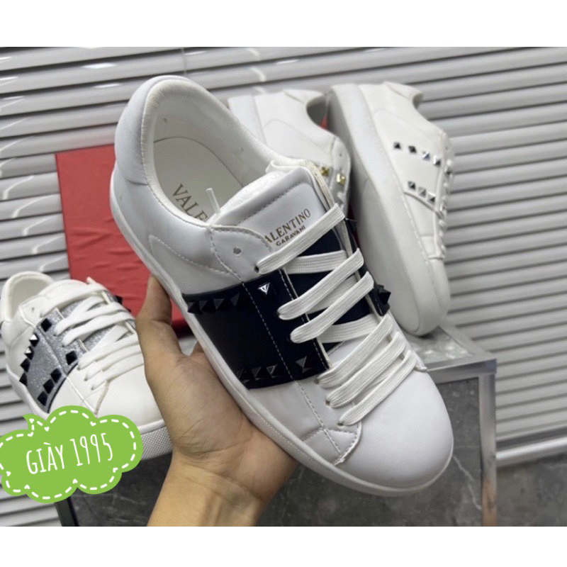 Giầy sneaker đính đinh quanh sườn hót nhất năm , giày nam cao cấp