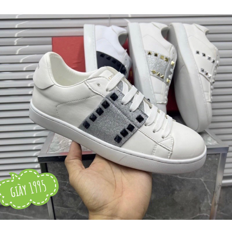 Giầy sneaker đính đinh quanh sườn hót nhất năm , giày nam cao cấp