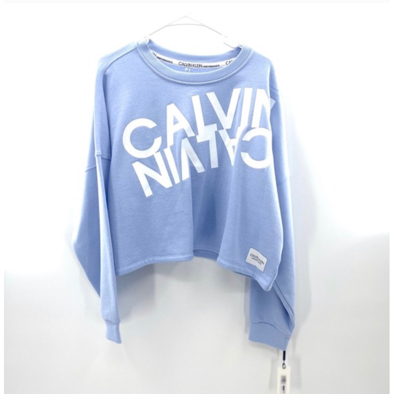 Áo crop sweatshirt CK
