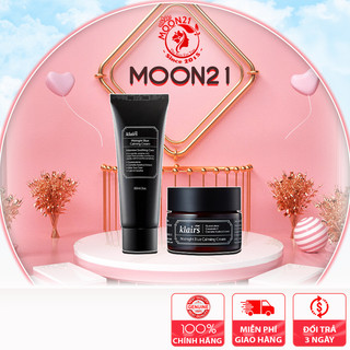 Kem Dưỡng Klairs Midnight, Kem Dưỡng Ẩm Klairs Blue Calming Cream 60g MOON21 Phục Hồi Tổn Thương Da