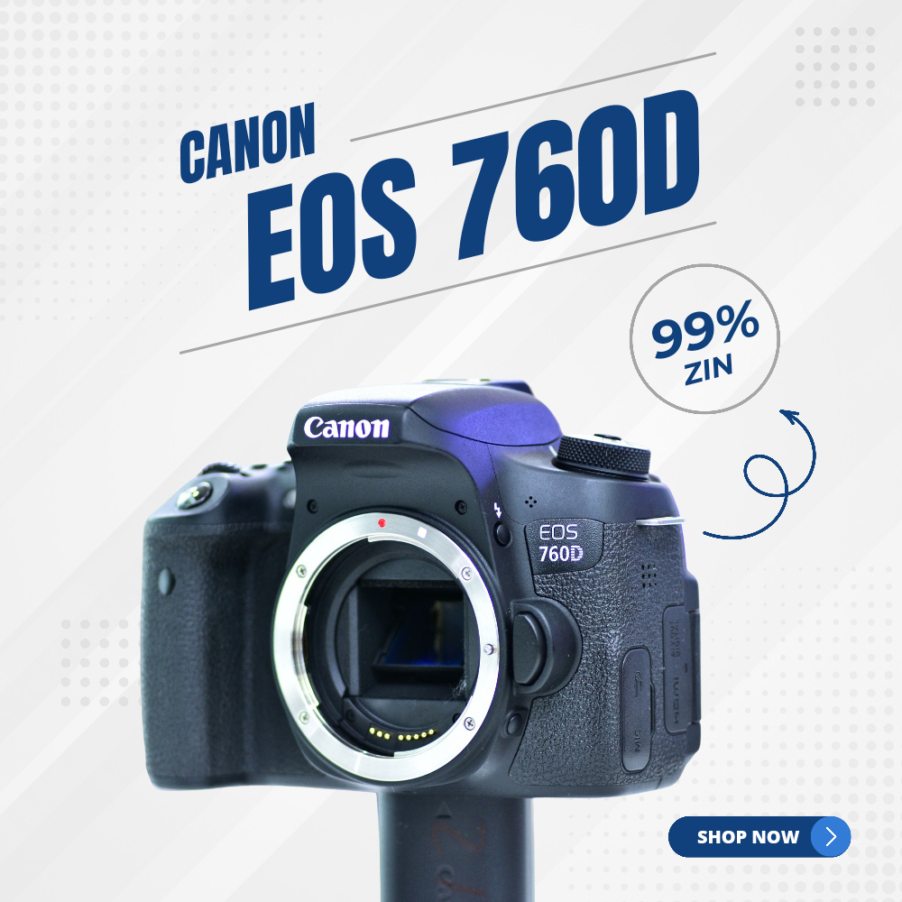 MÁY ẢNH CANON EOS 760D