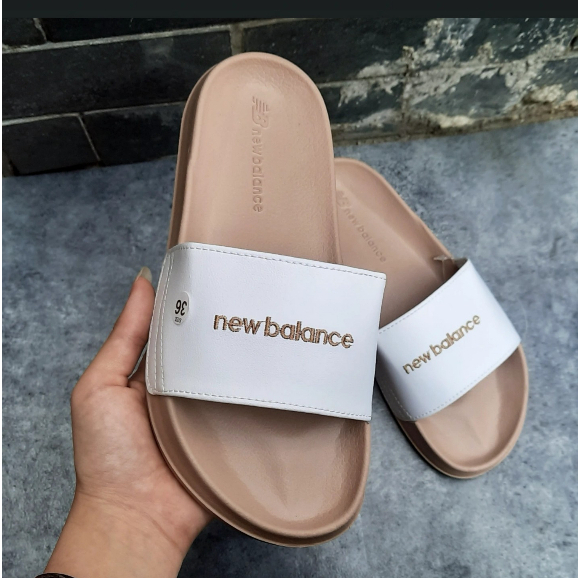 Dép quai ngang nam nữ NEWBALANCE, mang bền, êm chân, đế chống trơn trượt, dễ mix match