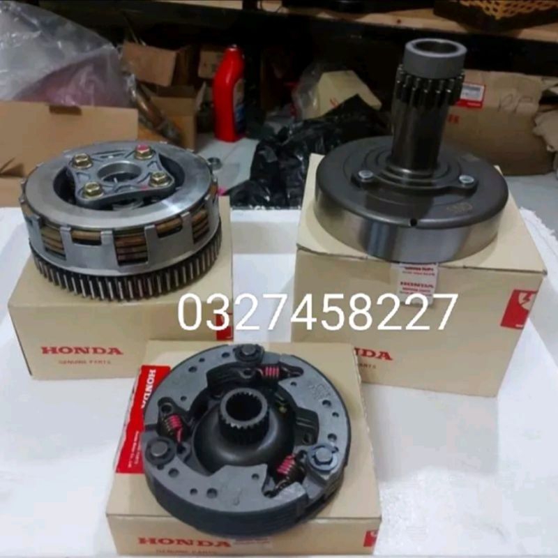 Bộ nhông, chuông bố nồi côn ly hợp xe DREAM thái zin