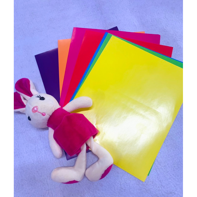 Giấy màu thủ công có keo Gia Long