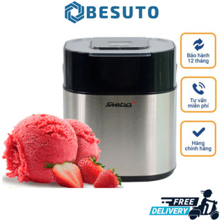 Máy làm kem steba ic30, máy làm kem tươi tại nhà, dung tích 1.5l, nhập đức, bh 12 tháng