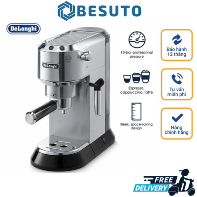 Máy Pha Cà Phê Delonghi EC685, Máy Pha Cafe, Espresso, Cappuccino, Coffee Machine, 15 Bar, 1.1L, Nhập Đức, BH 12 Tháng