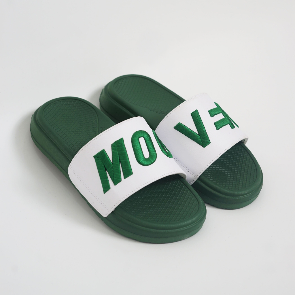 Dép quai ngang EVA promax 𝗠𝗢𝗢𝗩𝗘𝗥  AT THÊU 3D bền bỉ, mang êm chân, chống thấm nước