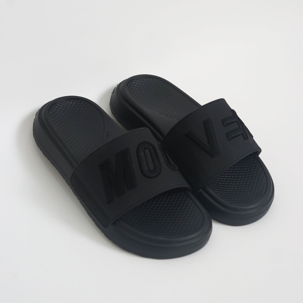 Dép quai ngang EVA promax 𝗠𝗢𝗢𝗩𝗘𝗥  AT THÊU 3D bền bỉ, mang êm chân, chống thấm nước