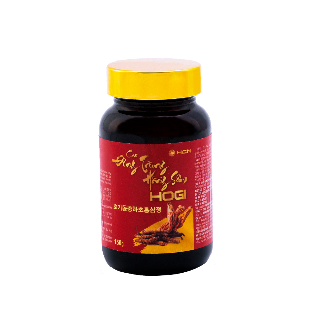 Cao Đông Trùng Hồng Sâm Hogi Tăng Miễn Dịch Giảm Mệt Mỏi Căng Thẳng Hộp 2 lọ 150gr