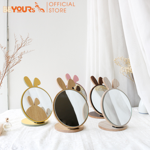 Gương Trang Điểm Nghệ Thuật Để Bàn BEYOURs MAKEUP MIRROR ART Version 2023 Có Pat Điều Chỉnh Gấp Gọn 