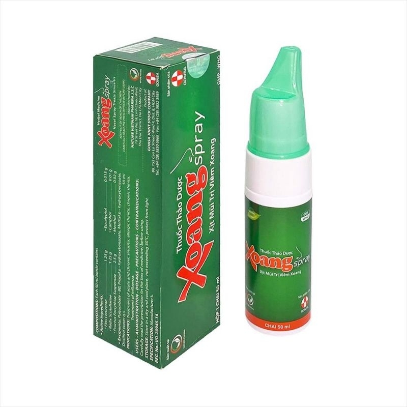 Xịt mũi Xoang Spray chai 50ml