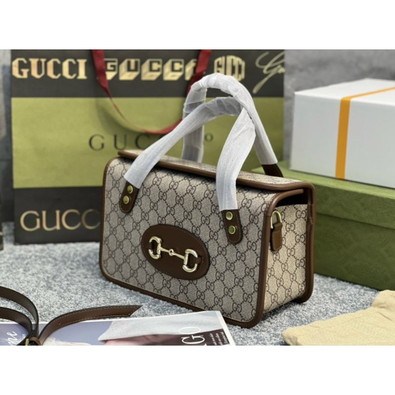 Túi Xách Nữ G.C Horsebit 1955 top sz28x18 hàng chuẩn hịn fullbox vip