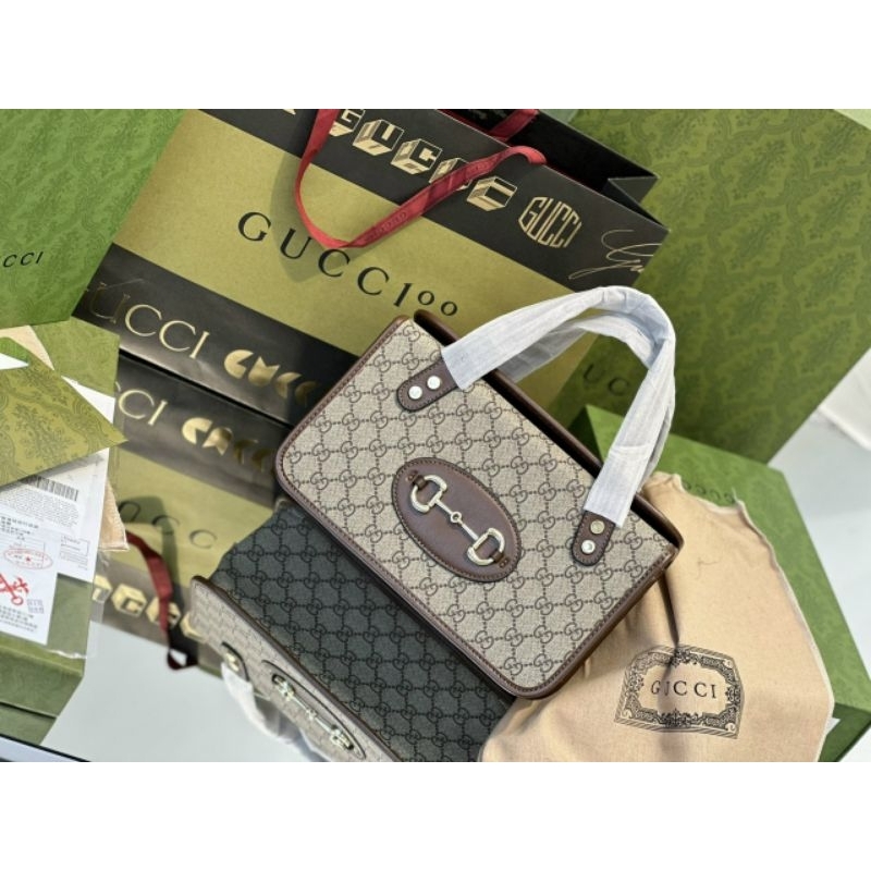 Túi Xách Nữ G.C Horsebit 1955 top sz28x18 hàng chuẩn hịn fullbox vip