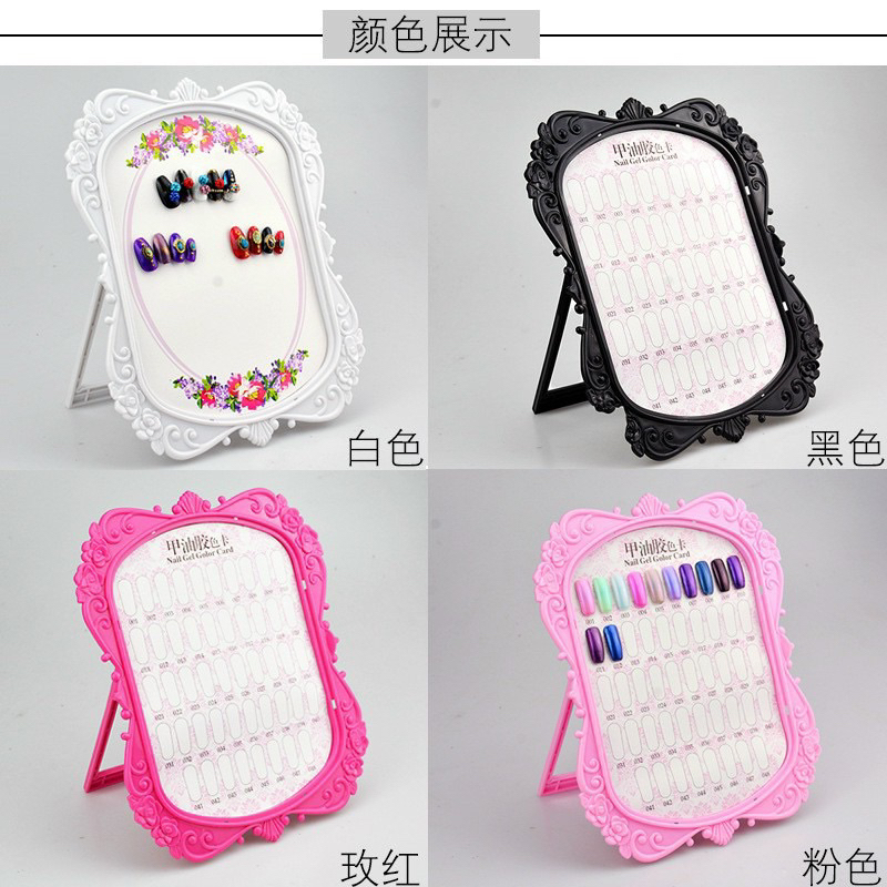 Bảng mêka trưng bày mẫu móng siêu xinh