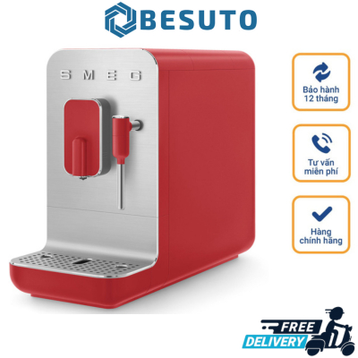 Máy Pha Cà Phê Smeg, Máy Pha Cafe, Espresso, Cappuccino, Smeg Coffee Maker, Nhập Đức, BH 12 Tháng