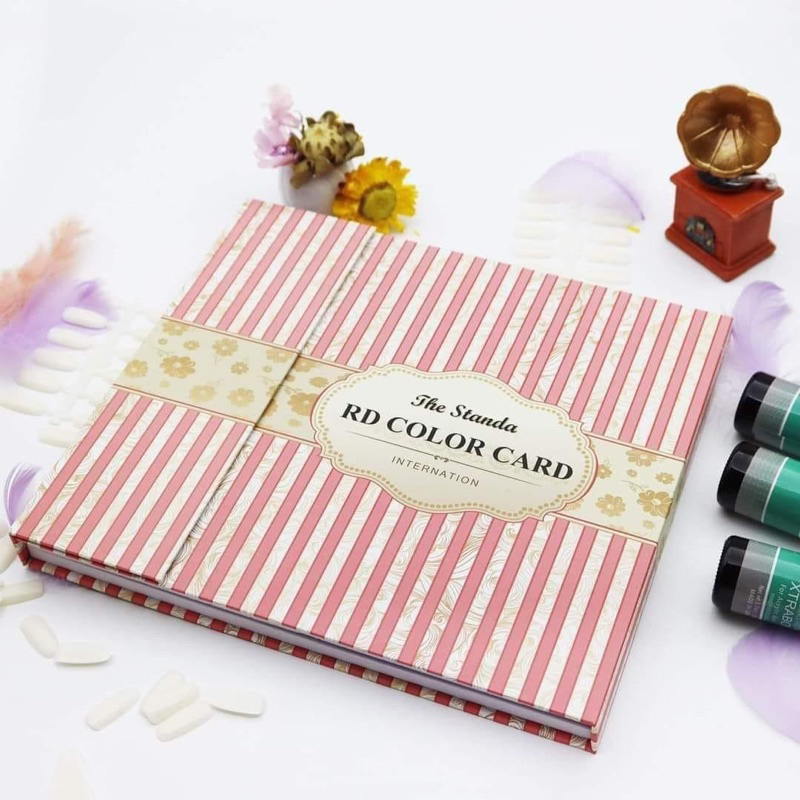 Sổ trưng bày mẫu móng 120 ô, thiết kế đẹp , gập ra gập vào dễ dàng