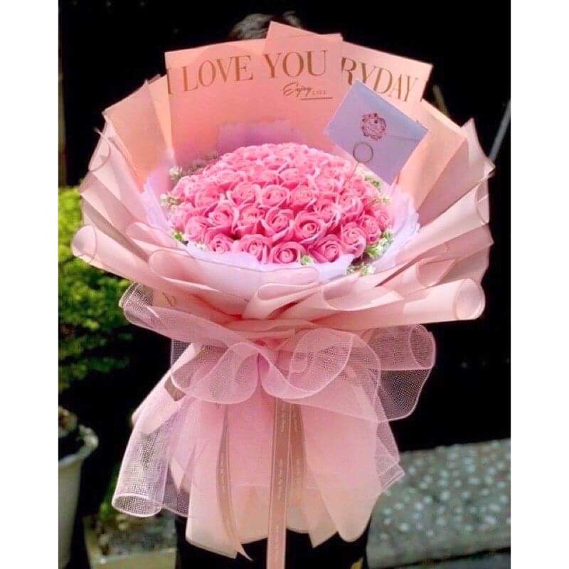 Cốt Hoa Sáp Tự Cắm 35 -99 bông ( 🌷CỐT KHÔNG KÈM HOA🌷) Quà Tặng Dịp Sinh Nhật và các dịp Lễ 14-2 / 8-3 / 20-10 / 20/11