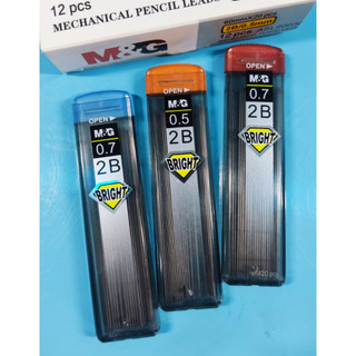 M&g asl60030/60031 ruột chì kim 0.5 và 0.7mm 2b.