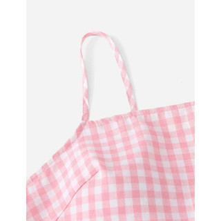 [ORDER SHEIN] Áo Hai Dây Sọc Caro
