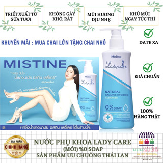 Dung dich vệ sinh phụ nữ. mistine ladycare 0% soap 200ml + 95ml - sản phẩm thái lan