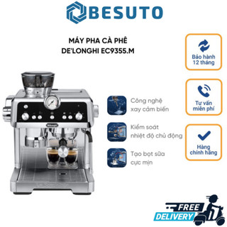 Máy pha cà phê delonghi la specialista ec9355.m, máy pha cafe, espresso, cappuccino, 19 bar, nhập đức, bh 12 tháng