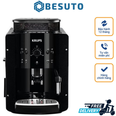 Máy Pha Cà Phê Krups EA810870, Máy Pha Cafe, Espresso, Cappuccino, Coffee Machine, 1.8L, Made in France, BH 12 Tháng