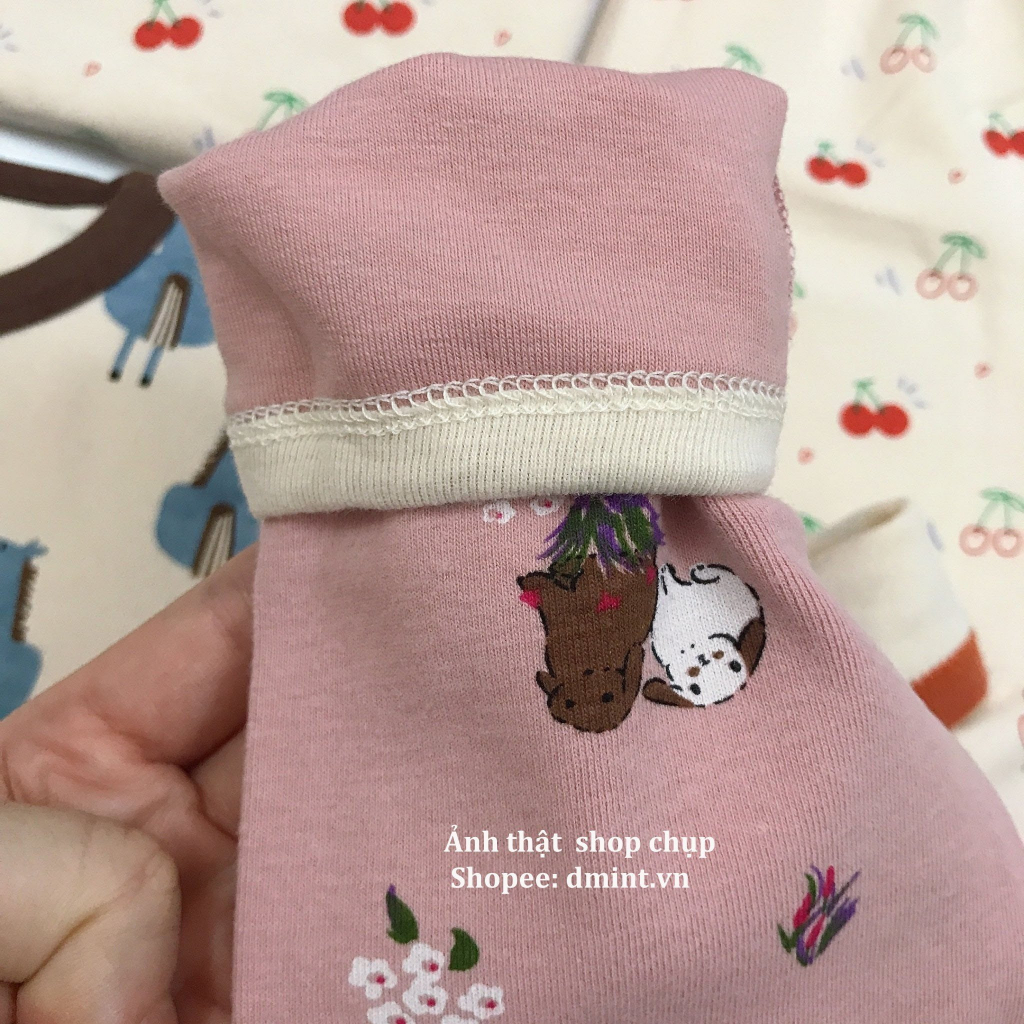 Bộ ngủ Ambb Kids dài tay cho bé trai/ bé gái DMINT - Quần áo thu đông mẫu mới nhất