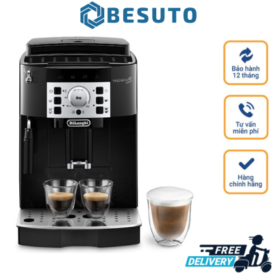Máy Pha Cà Phê Delonghi ECAM 22.110B, Máy Pha Cafe, Espresso, Cappuccino, Coffee Machine, Made In Rumani, BH 12 Tháng