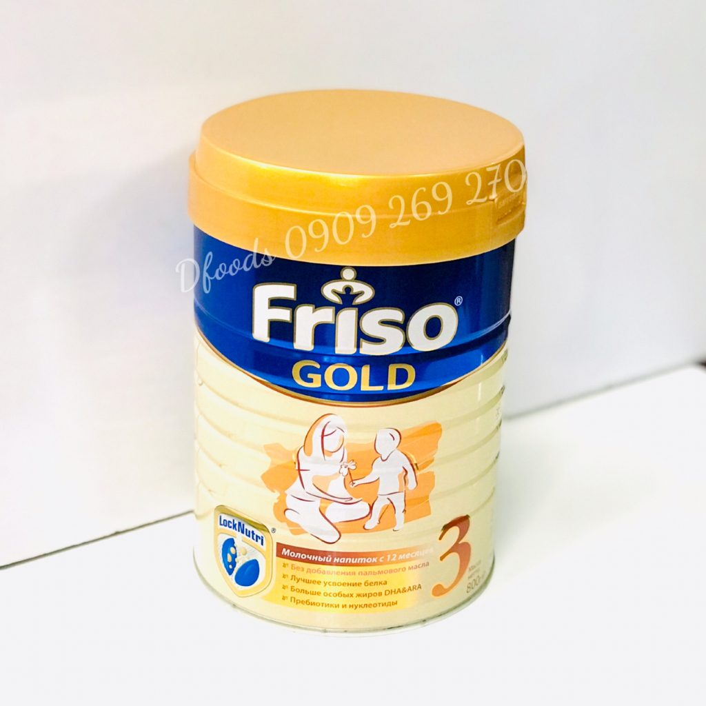 Sữa Friso Gold số 3  800gr của Nga