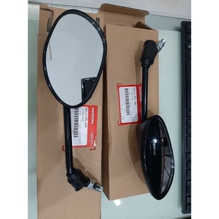 Bộ gương trái . phải wave. rsx. dream, future. blade chính hiệu honda. đầy đủ chân đai ốc chụp