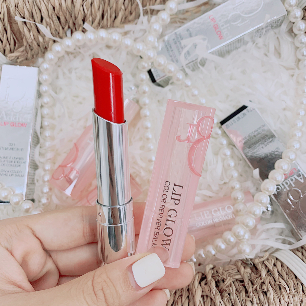 Son Dưỡng Dior Lip Glow Màu 8, 020, 004, 001, 012, 031, 015, 038, 039 Fullbox