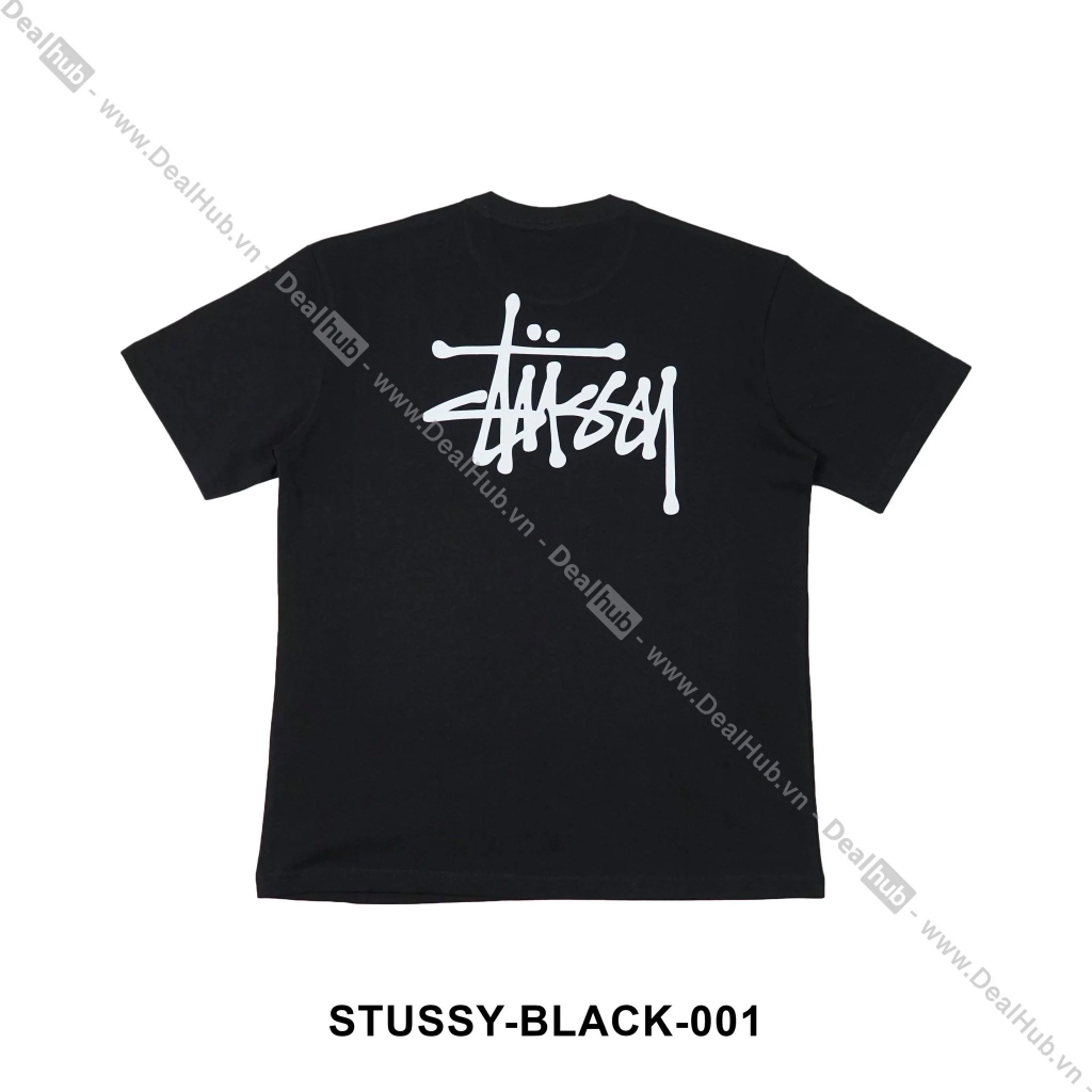Áo thun Stussy Basic Logo T-Shirt Black.