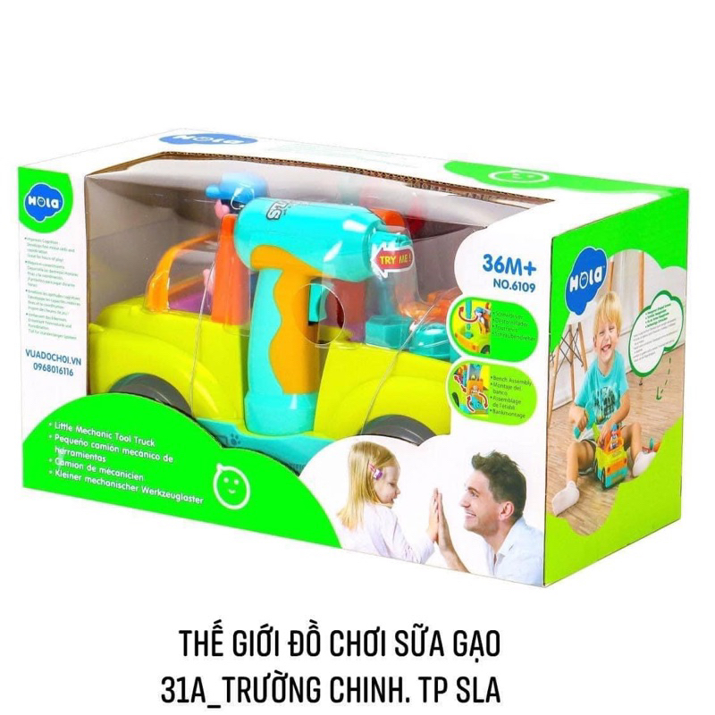 Ô tô xe tải cơ khí thông minh 🚛 Bé tập làm kỹ sư sửa