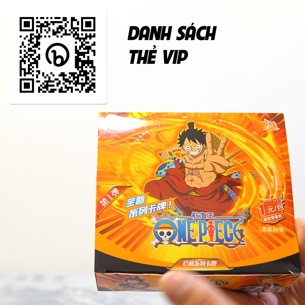 Pack Thẻ Nhân Phẩm One Piece Loại 1 Luffy Wano  | CuVac Thẻ & Mô Hình