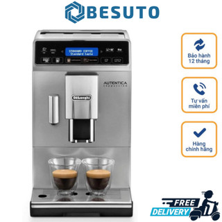 Máy pha cà phê delonghi autentica etam 29.660.sb, máy pha cafe, espresso, cappuccino, áp suất 15 bar, made in italy