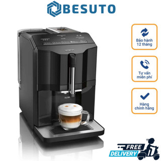 Máy pha cà phê siemens ti35a509de eq.300 black, máy pha cafe, espresso, cappuccino, coffee machine, nhập đức, bh 12tháng