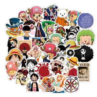 Set 50 hình dán trang trí NARUTO, ONE PIECE ( giao ngẫu nhiên)