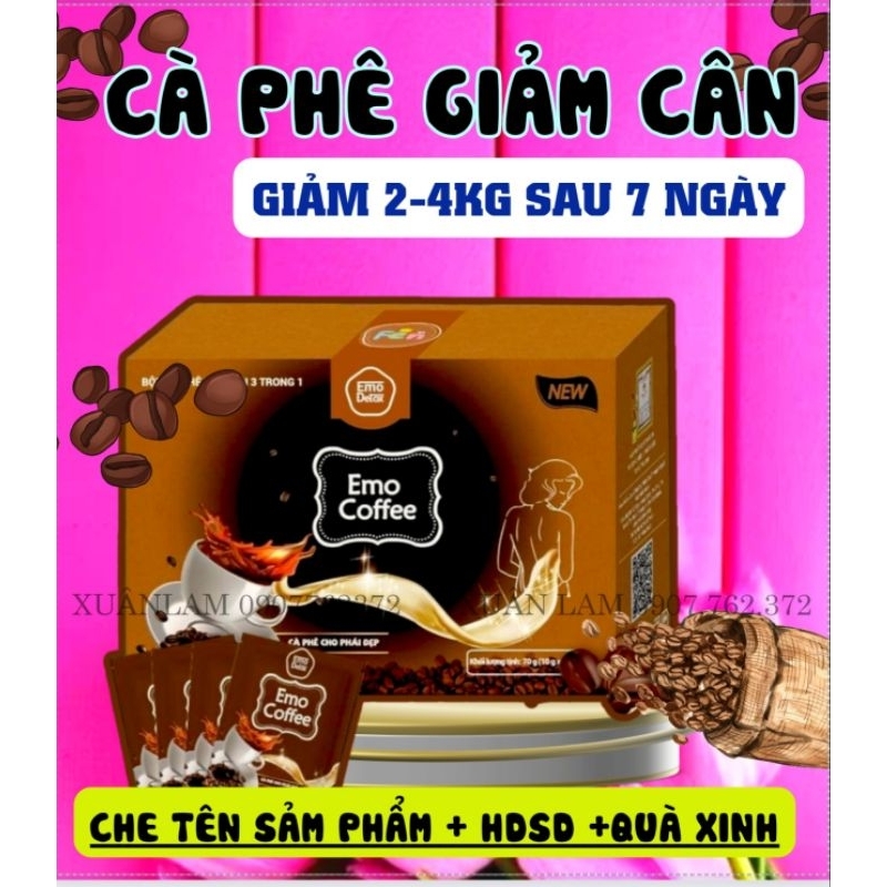 CAFE GIẢM CÂN 2-5KG TRONG 7 NGÀY EM0.DETOX