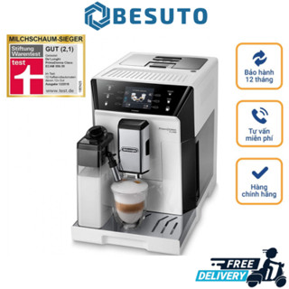 Máy Pha Cà Phê Tự Động DeLonghi PrimaDonna Class ECAM 556.55.W, Máy Pha Cafe, Espresso, Cappuccino, Nhập Đức, BH 12Tháng
