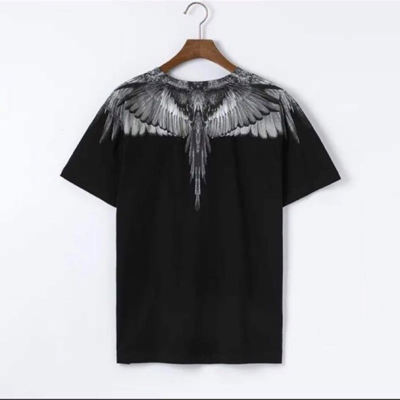 Áo thun cánh chim burlon hoạ tiết cánh chim Streetwear form rộng basic cotton oversize Thaichu.Unisex