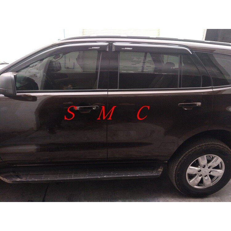 Vè che mưa cửa cho xe ô tô Ford everest các đời 2016 2017 2018 2019 2020 2021 2022 2023...