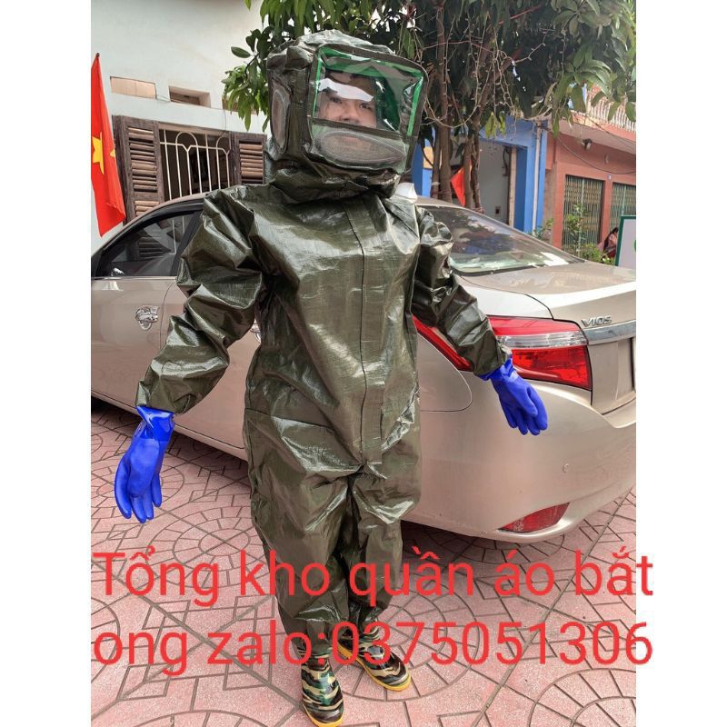 BỘ QUẦN ÁO BẮT ONG VẢI BẠT HÀNG LOẠI 1