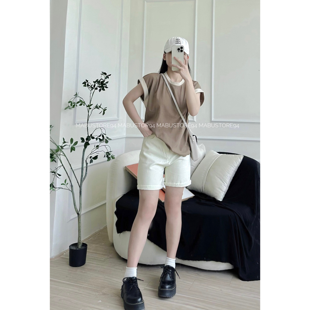 Quần short ngố basic 6917.19